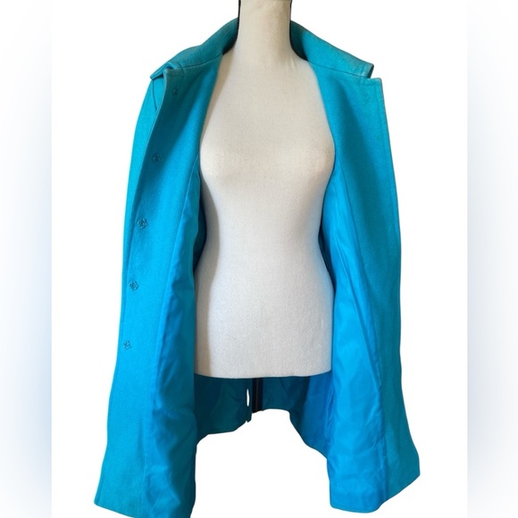Vintage Tulle wool coat SZ LRG - Picture 4 of 9